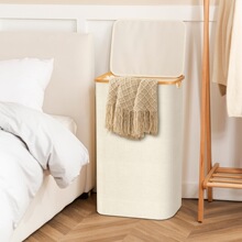 F 74901 Bamboo Laundry Basket with Lid ��������¨ ����