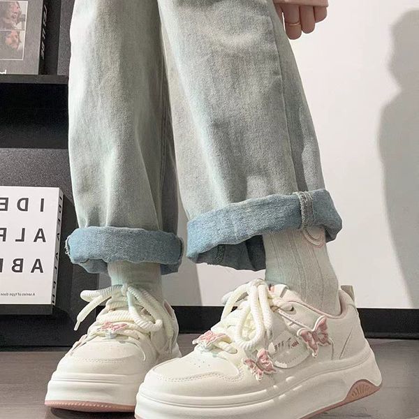 女童板鞋2025春秋新款儿童软底小白鞋中大童轻便运动鞋潮款跑步鞋|undefined