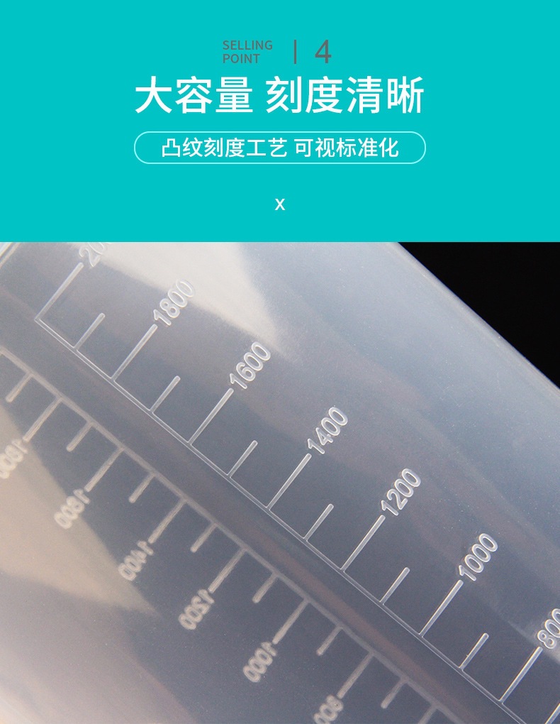 PP量杯无盖透明刻度烘详情图08