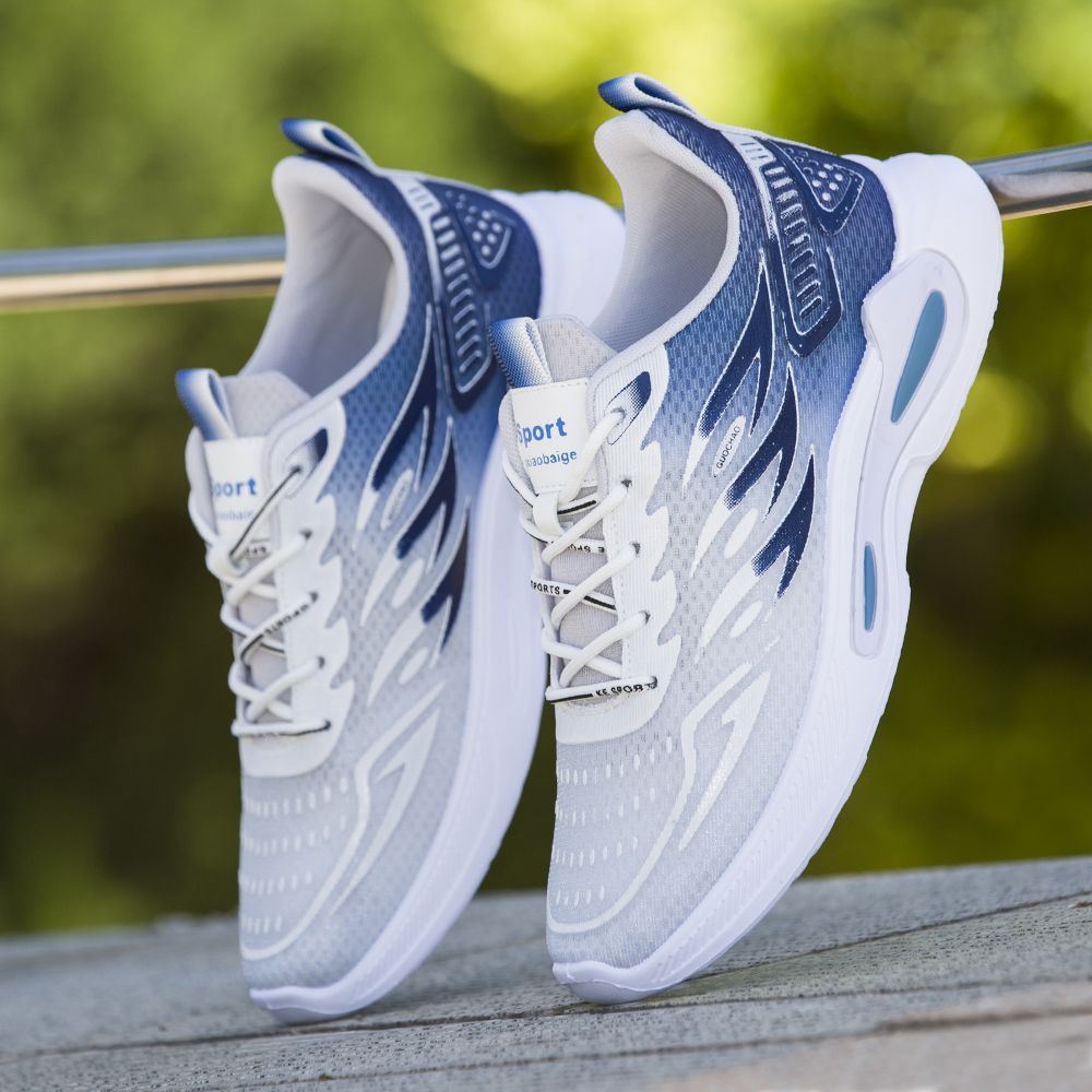 White and blue