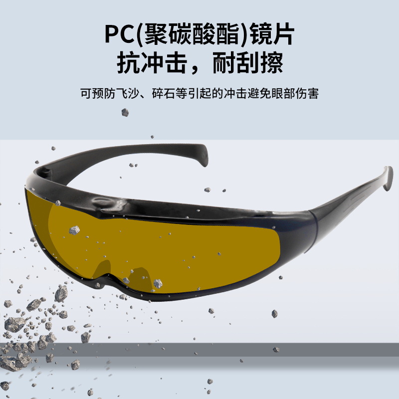 1064nm gafas láser industriales de fibra óptica máquina de marcado y grabado de corte de óxido procesamiento gafas protectoras