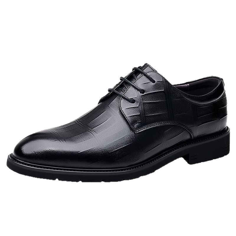 Herren Lederschuhe Im Britischen Stil Für Formelle Anlässe_voghion.com