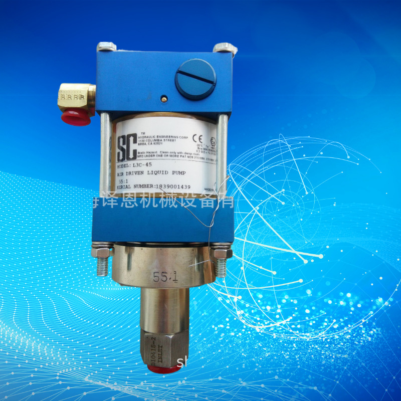 SC气动液体增压泵 L3C-45气动液压泵