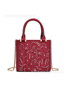 (Cross-border trading), fashionable one-shoulder bag on chain, chain bag