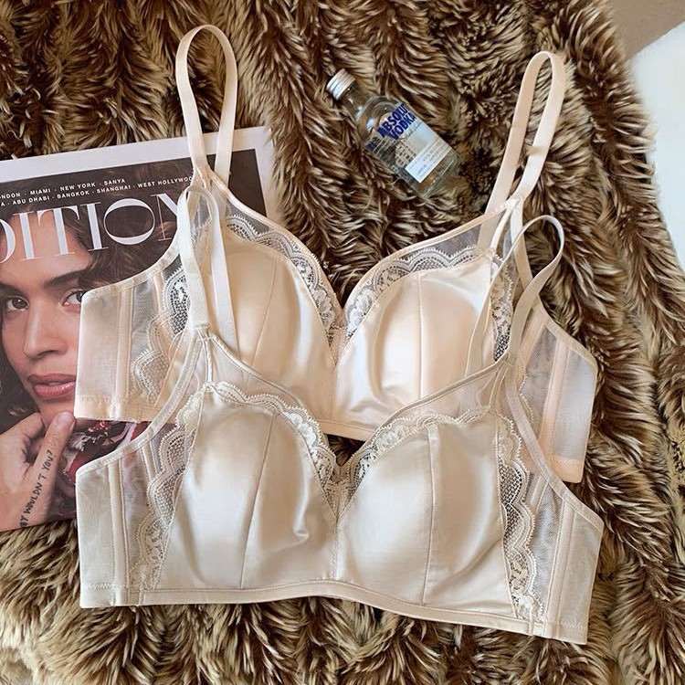 Venta directa de fábrica Comercio electrónico transfronterizo Sudeste de Asia Vietnam Tailandia Chaleco sin costuras para damas Recolección cómoda sujetador lateral