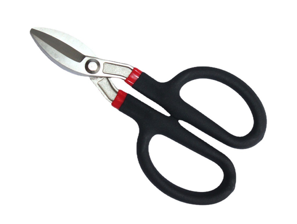 【新款上架】凹槽铁皮剪 发黑铁皮剪  CRV材料铁皮剪 工业剪刀