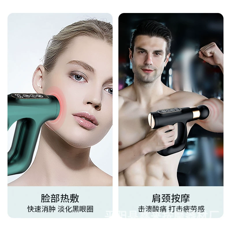 Electric handheld massager for gym, compress, vibration