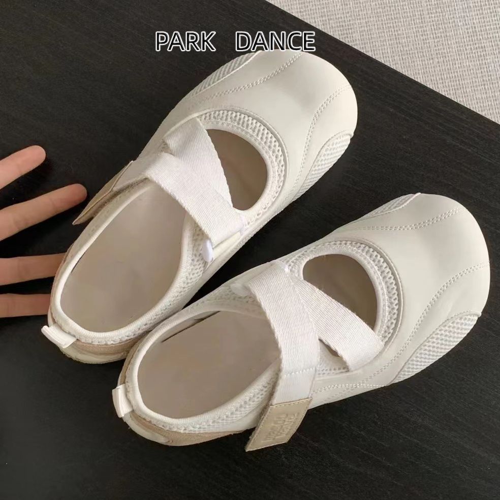 2024 verano nuevos zapatos puff velcro mary-zhen zapatos de piso plano de moda versátil zapatos de skate casuales para niños