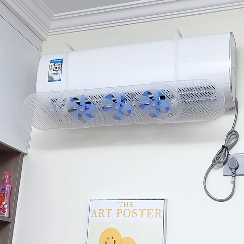 Air Conditioner Wind Deflector, Vertical Anti-Direct Blow Fan, Suitable for Postpartum Use, Home and Office Wall-Mounted Air Outlet Diffuser