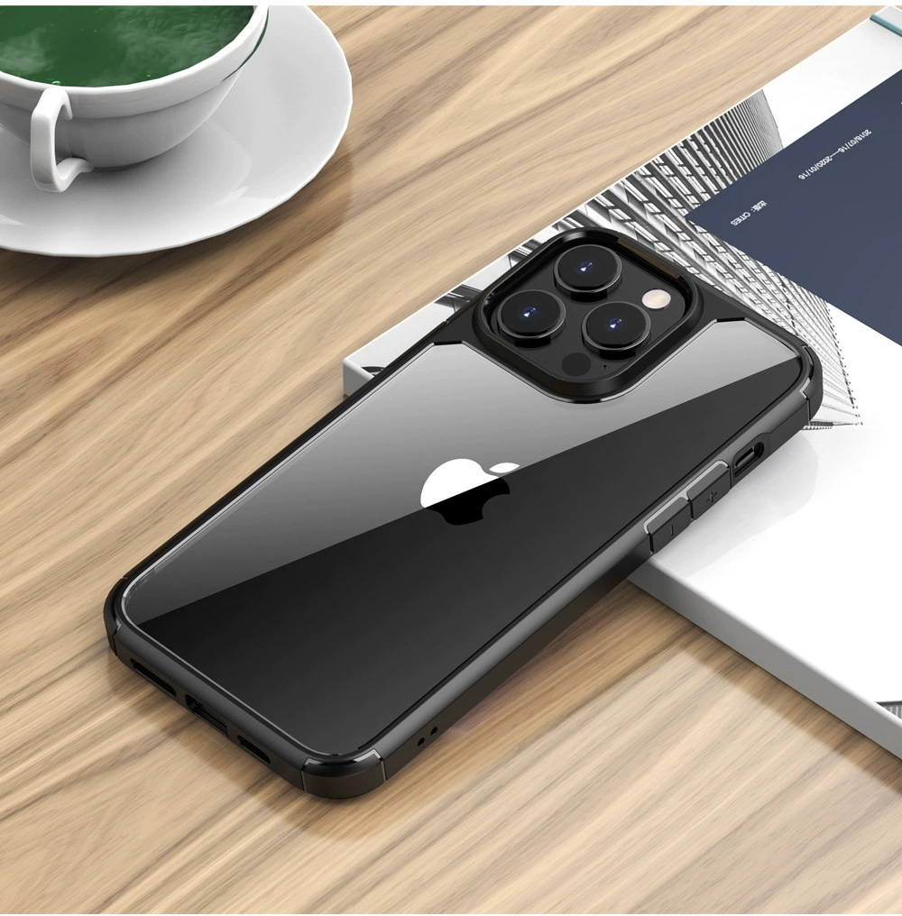 Чехол для телефона прозрачный, совместимый с iPhone 14, защитный кейс Pro, защита от падений