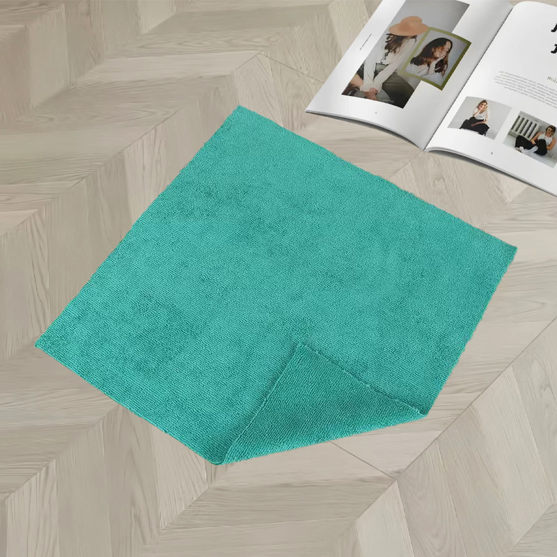 absorción de agua microfibra toalla de limpieza de automóviles borde de corte caliente toalla de lavado de automóviles gruesa pequeña toalla cuadrada de pelo alto y bajo toallas de limpieza de belleza image 11