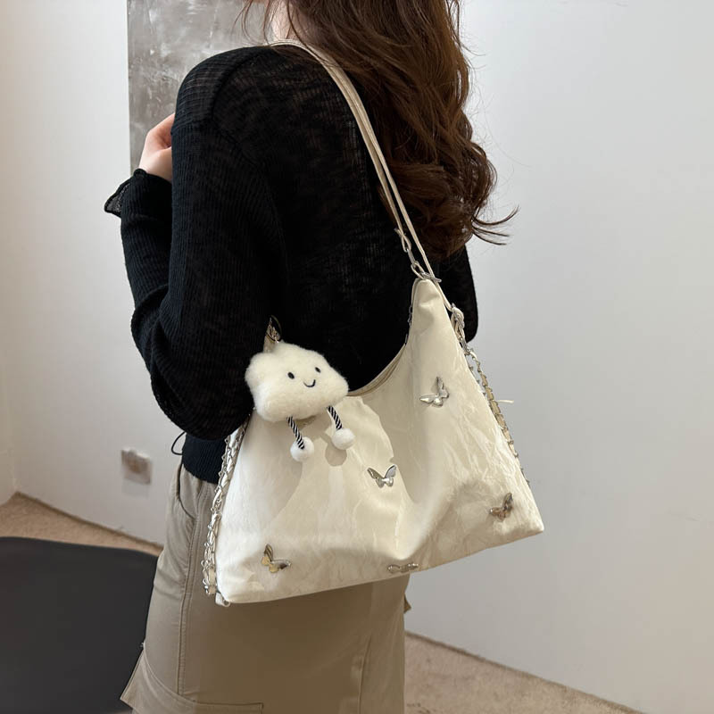 Bolsas de gran capacidad para mujeres 2024 nuevo verano de alto nivel nicho nicho viaje tote de hombro mochila de hombro