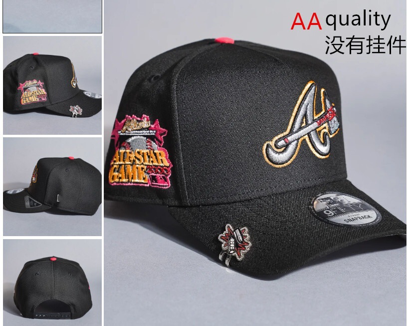 Comercio exterior transfronterizo al por mayor 2026 AA gorra de boca de pato bordado tridimensional ajustable gorra de hip-hop Yankees Dodgers
