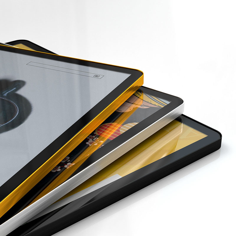 圆角磁吸海报框电梯广告框亚克力宣传展板画框铝合金相框制度框