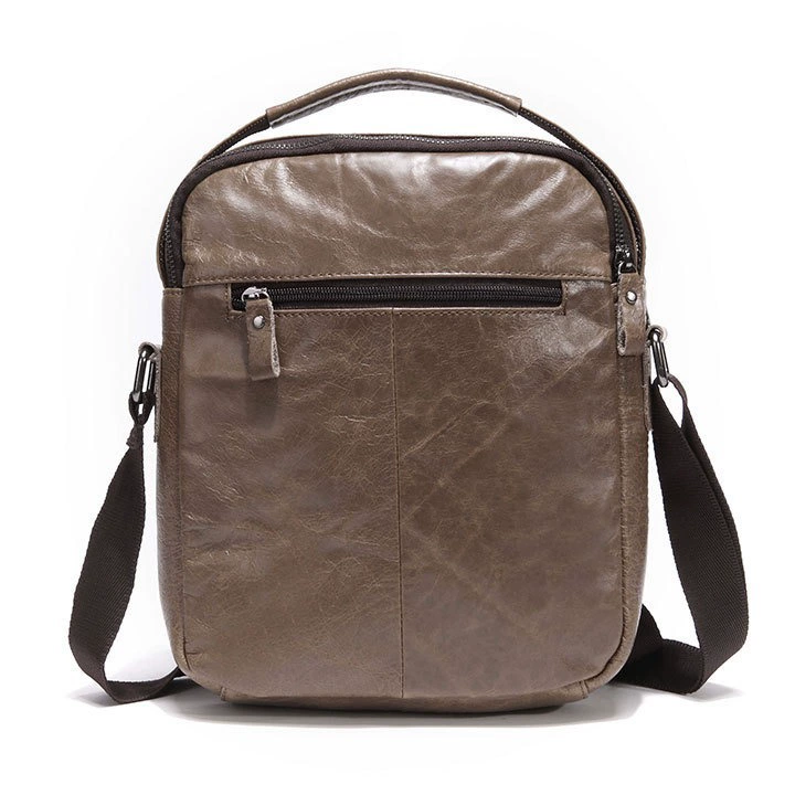 Leather fashionable one-shoulder bag, cowhide