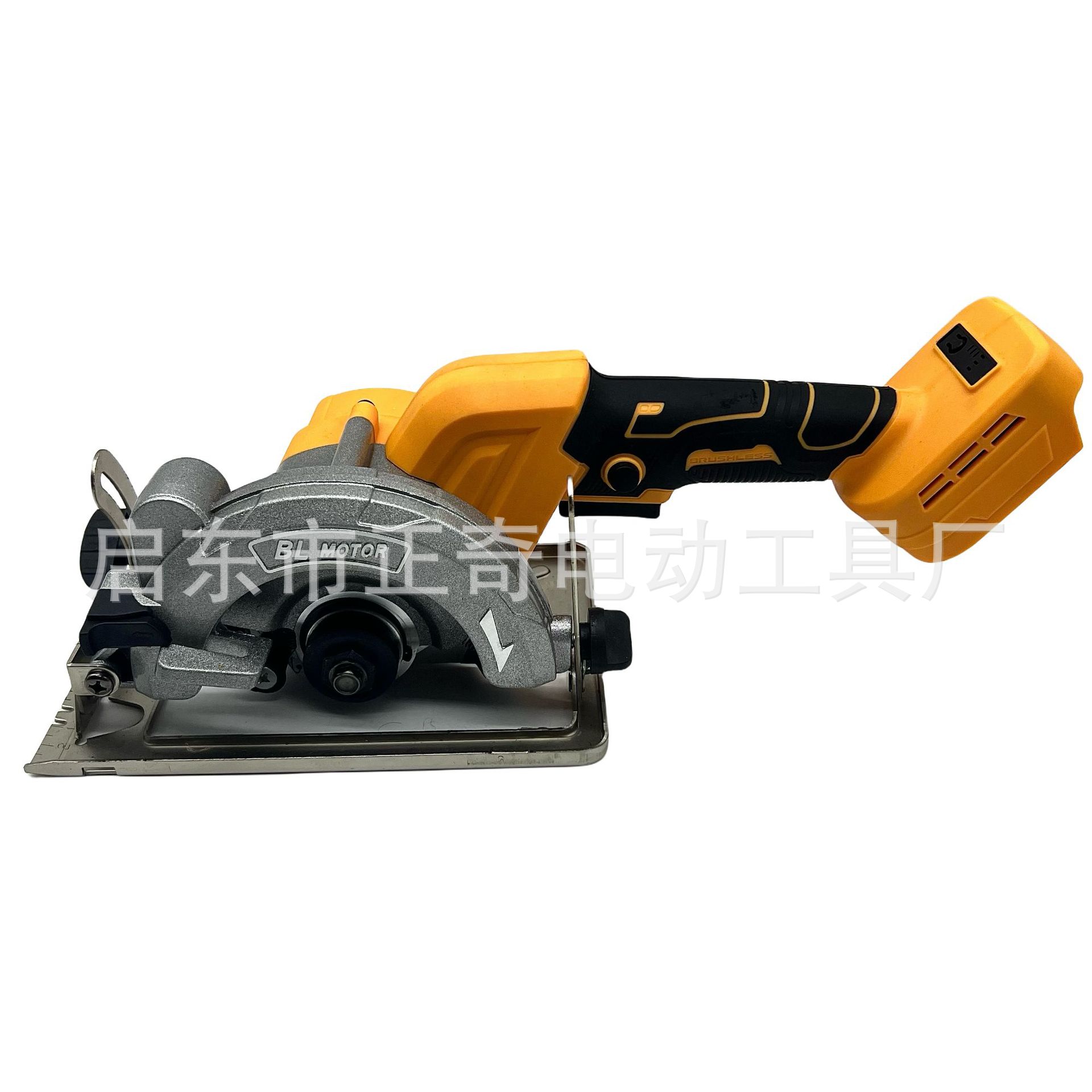 5寸锂电电圆锯125单手锯菜刀锯充电电圆锯多功能木工切割锂电锯