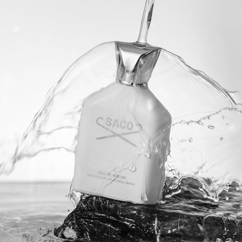 SACO Perfume para toda la vida Perfume de primavera de plata para hombres y mujeres Perfume neutro fresco y elegante