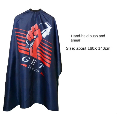 Fabricante spot salón peluquería corte de pelo tela antiadherente estilo europeo y americano simple tinta herramientas de corte de pelo tendencia