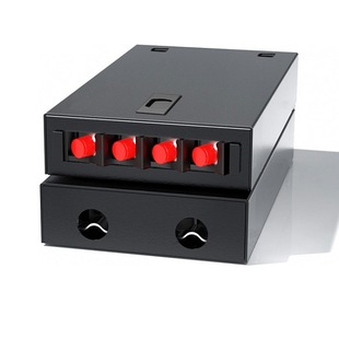 LHG Fiber Box Distribution Frame Universal Tail Box Terminal Connection Fused Fiber Box Full FC Single Mode Flange Tail