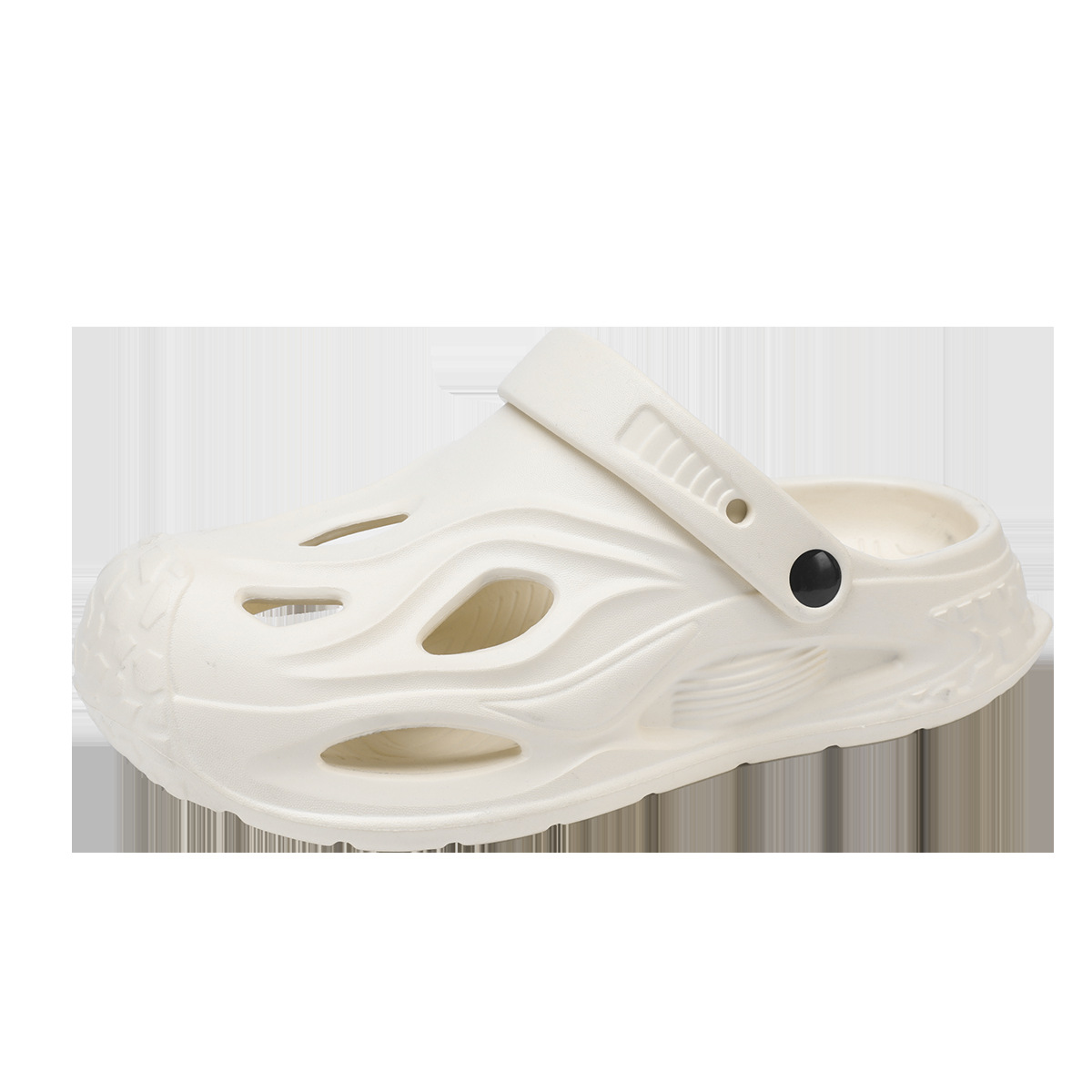 Zapatos con agujeros Sandalias antideslizantes de puntera de suela gruesa de verano de playa para hombre EVA Sensación de mierda Sandalias y zapatillas de conducción transfronteriza