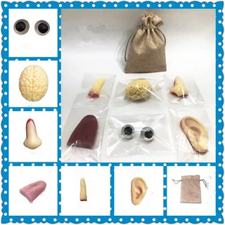 创意新奇特搞笑礼品礼物好玩的玩具愚人万圣节人体器官6件套套装