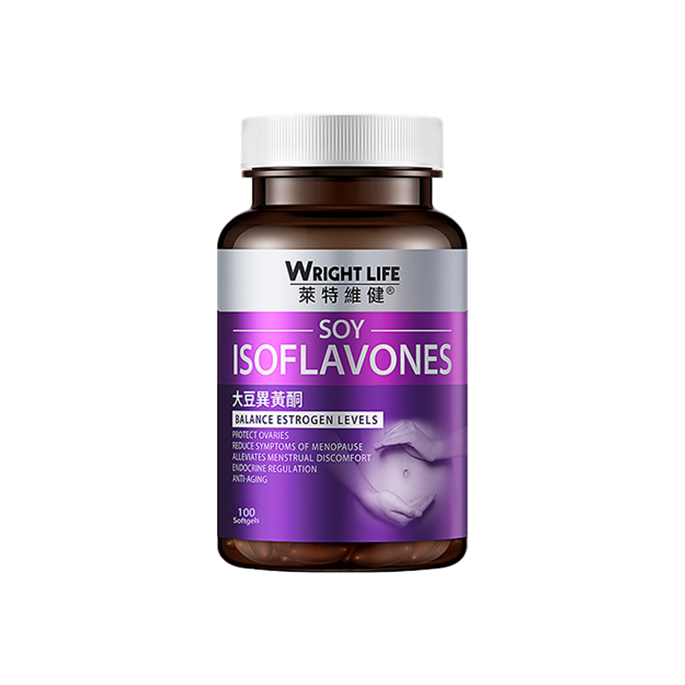 Lightviken Soy Isoflavone Capsules Menopause Estrogen Supplement Natural Official Authentic