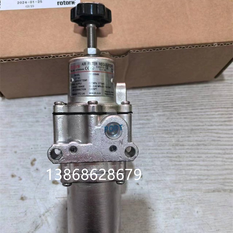 ROTORK不锈钢材质YT-205BN211自动排水空气过滤减压阀YT-205AN111