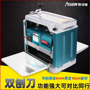 Small woodworking desktop planer planer planer single-sided high-power electric planer multifunctional household planer power tool
