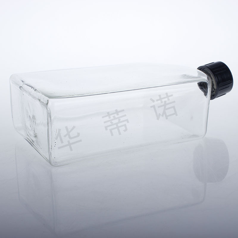 玻璃细胞瓶厂家供应实验室玻璃器材透明细胞培养瓶玻璃细胞瓶
