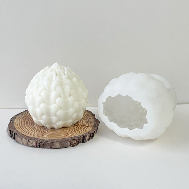 Semilla de vida geométrica aromaterapia vela molde de silicona DIY aromaterapia bola flor brote flor jabón hecho a mano herramienta abrasiva