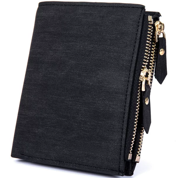 rfid new men's wallet card bag wholesale short wallet men's anti RFID Men's bag