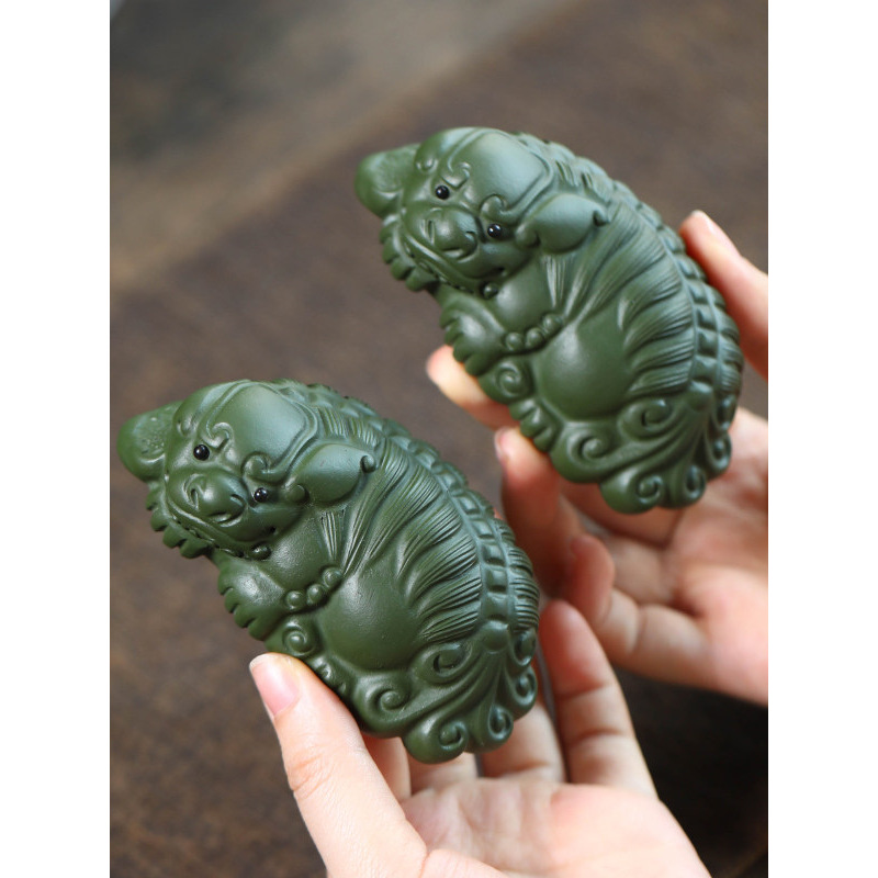 紫砂茶宠摆件茶桌茶盘装饰品茶玩茶台茶道配件茶招财具貔貅小摆件