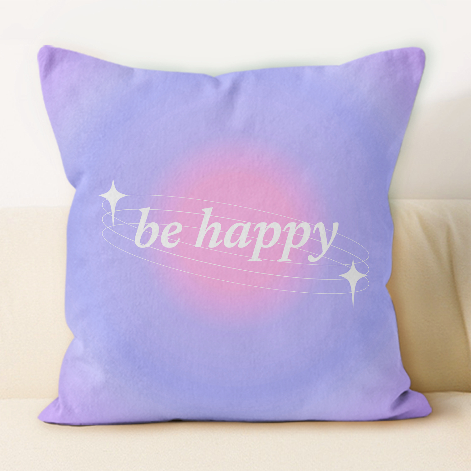 Almohada vaporwave estilo ins para niñas, cojín moderno para sofá de casa, almohada cuadrada de felpa para oficina, venta al por mayor