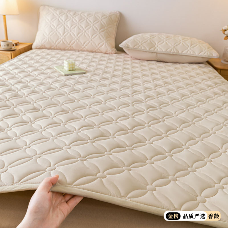 모자이크 리프-카키 [사계절 사용 가능한 A급 생면]