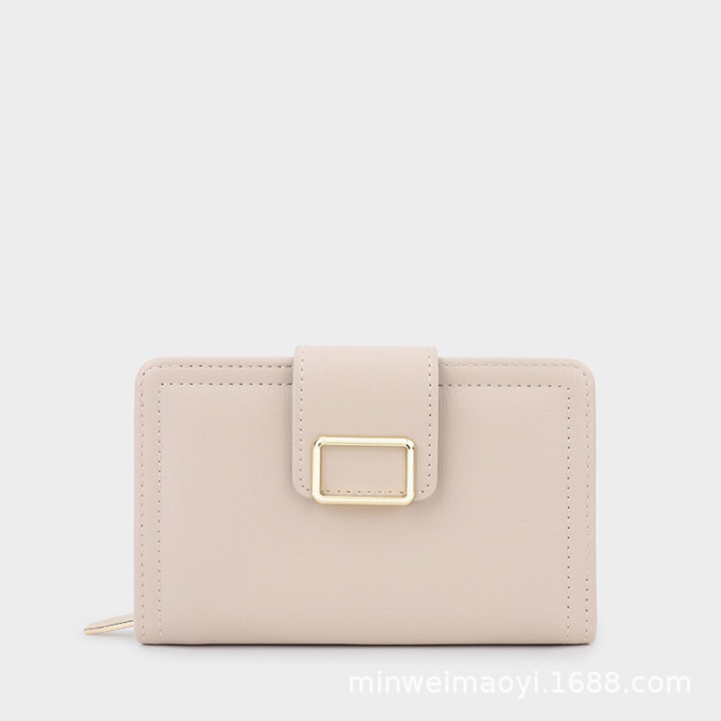 Lini'An's New Multifunctional Solid Color Pu Women's Wallet, Medium and Short Style Korean Cross-Border Clutch Bag Wholesale Wallet Lini'An's New Multifunctional Solid Color Pu Women's Wallet, Medium and Short Style Korean Cross-Border Clutch Bag Wholesale Wallet