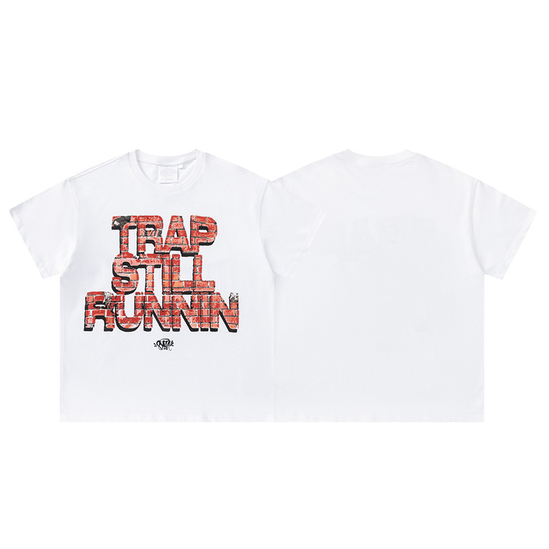 高品質SYnaWorldヒップホップフォームプリント半袖カジュアルルーズTシャツハイストリートショーツSyna Word