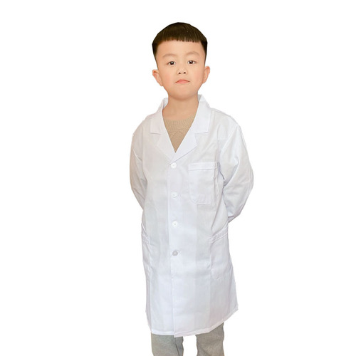 Performance suit, small doctor, scientist, lab coat, kindergarten, primary school students, performance costume, children's white coat, doctor's attire