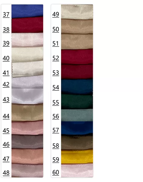 37#~60#(note color number)