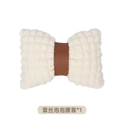 Car Headrest Neck Pillow: Other Automotive Interior Supplies - puffy-waist-brown