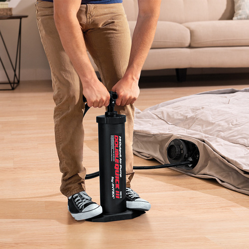 INTEX inflator large size air pump mattress household outdoor portable inflatable hand pump outdoor inflatable