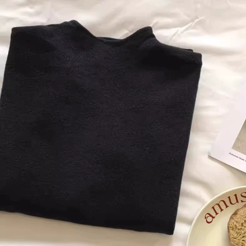 Вязаный базовый свитер, комфортный для тела, one size, мягкий повседневный слой
