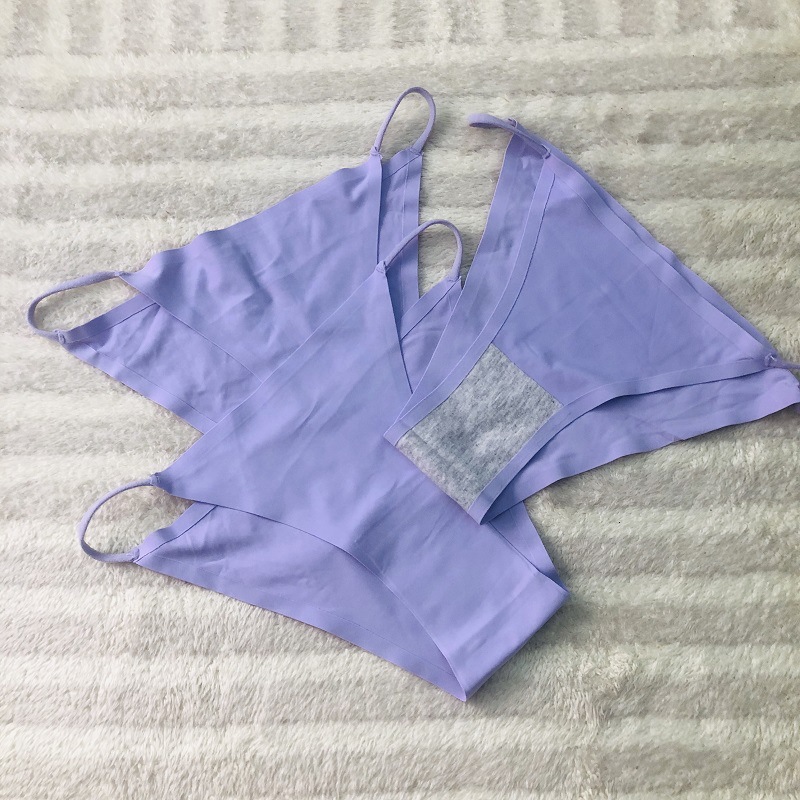 작은 비키니 스타일-보라색