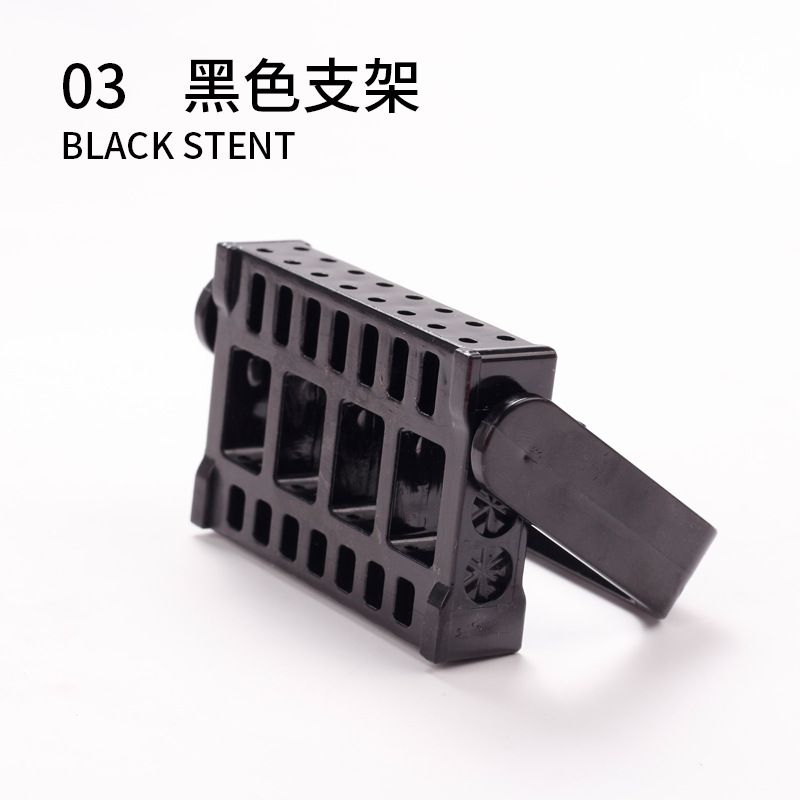 Herramientas de uñas transfronterizas soporte de exhibición de la cabeza de molienda multi-color 16-Hoyo cabeza de molienda rack caja de almacenamiento cabeza de molienda Jack soporte de mesa