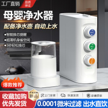 新款家用净水器烧水壶一体RO反渗透AI智能声控触屏净水壶净水机