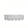 Silver lower teeth