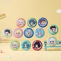 正規版の非人哉-幼稚園シリーズ-ブリキバッジブラインドボックス