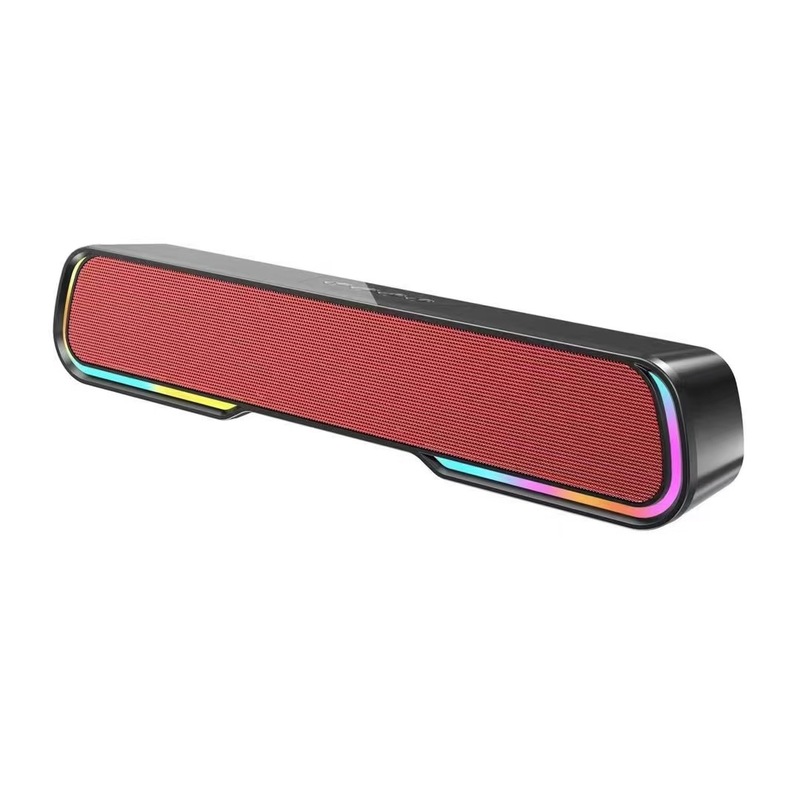 外国貿易人気のロングストリップオーディオワイヤレス Bluetooth スピーカーカラフルなマーキー RGB 発光デスクトップ USB コンピュータオーディオ|undefined