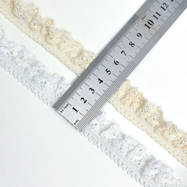 2.3cm elastic pleated lace thread elastic lace manufacturer…