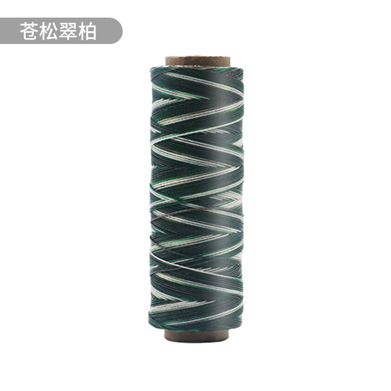 高級セクション染めラウンドワックス糸手作り DIY 編み糸 0.25 ミリメートル 0.35 ミリメートル 0.45 ミリメートルネックレスブレスレット diy 材料|undefined