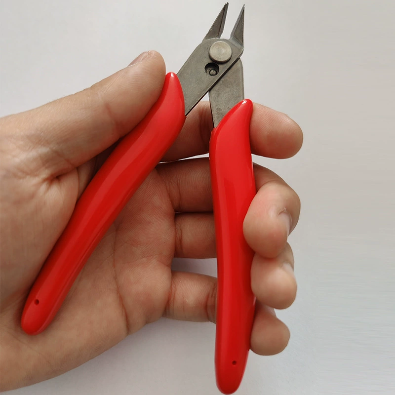 Стальные игольчатые плоскогубцы с винип PVC, ножницы